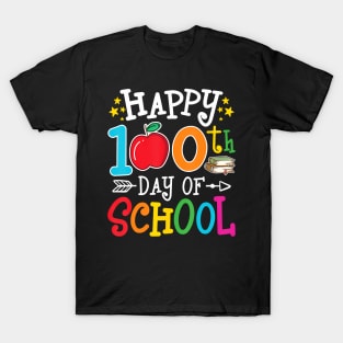 Happy 100th Day of School Teachers 100 Days of School Kids T-Shirt